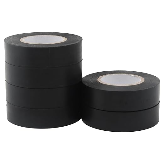 PVC Electric Tape - Pack of 8