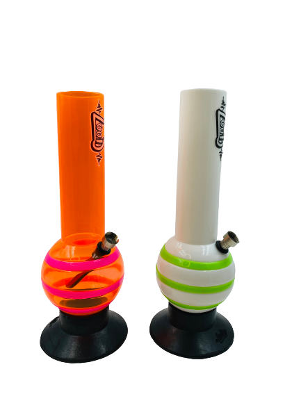30cm Assorted Colours Acrylic Bong- AB-3002