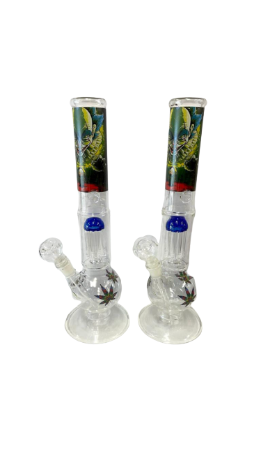 40cm Percolator Glass Bong (AC-248)