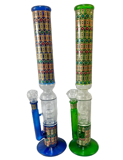 45cm Percolator Glass Bong (AC-313)