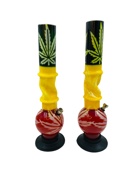 40cm Assorted Colours Acrylic Bong- AWPO-5087
