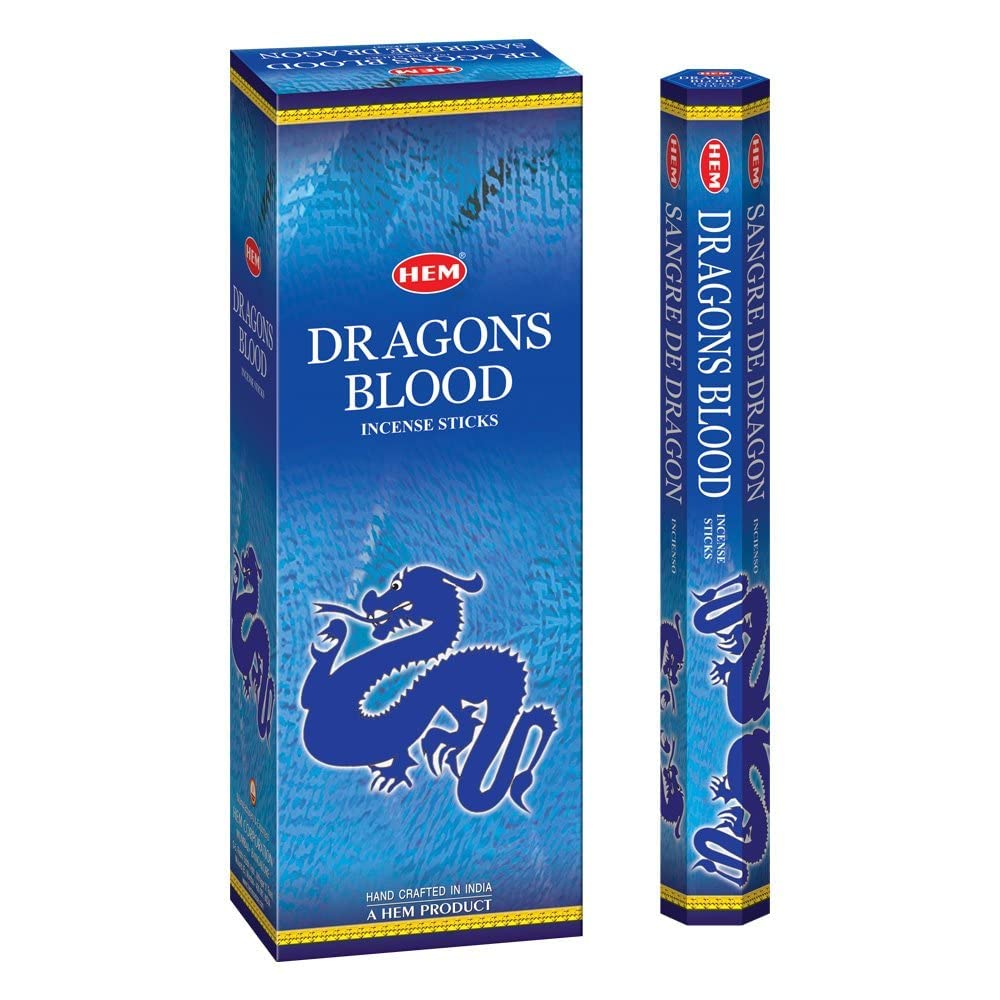 Hem Incense Sticks Dragon Blood Blue - Pack of 6
