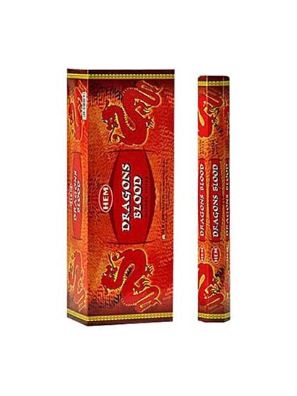 Hem Incense Sticks Dragon Blood Red - Pack of 6