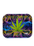 Metal Large Tray Assorted Designs (28x34cm)