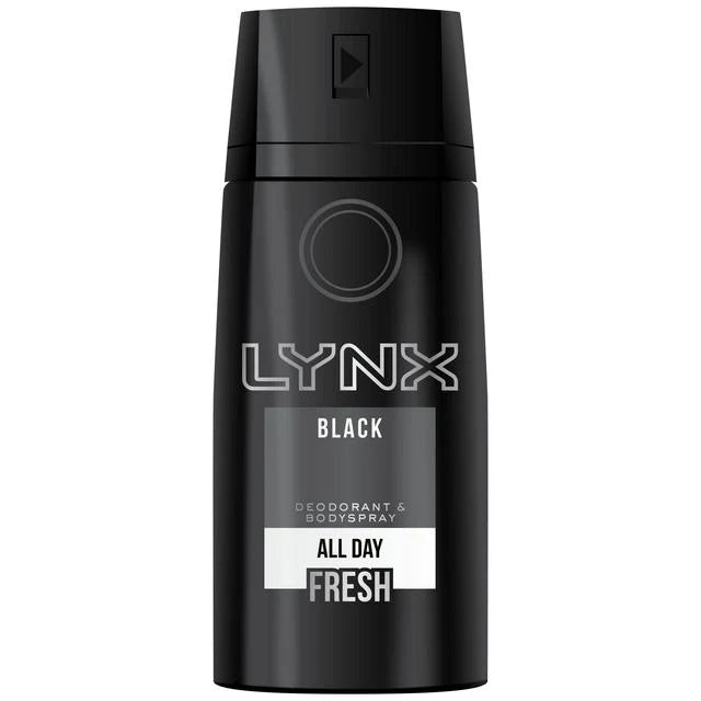 Lynx Body Spray Black -Pack of 6