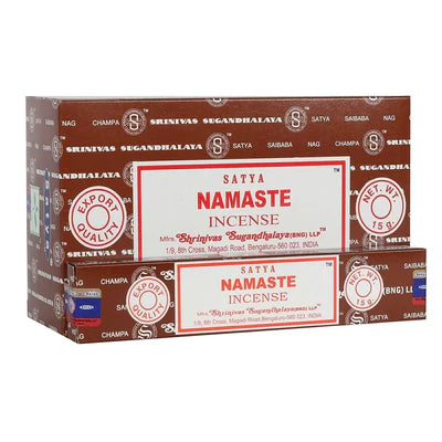 Satya Namaste Incense Sticks - Pack of 12