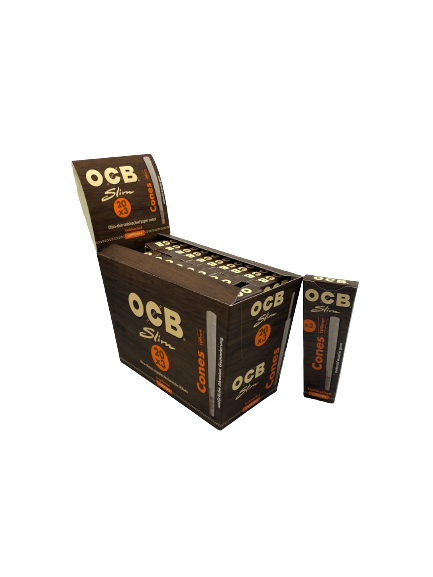 OCB Brown Cone 3pk - Pack of 20's