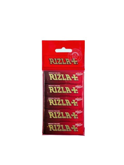 Rizla Red Regular Multi Hanging Pack of 5