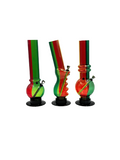 32cm Assorted Colours Rasta Acrylic Bong - SM-0584