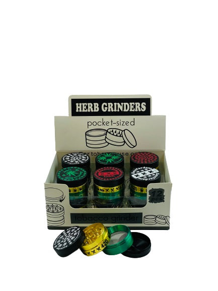 4 Part Mini Metal Grinder (SM-2344)
