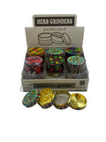 4 Part Metal Grinder Assorted Design (SM-2430)