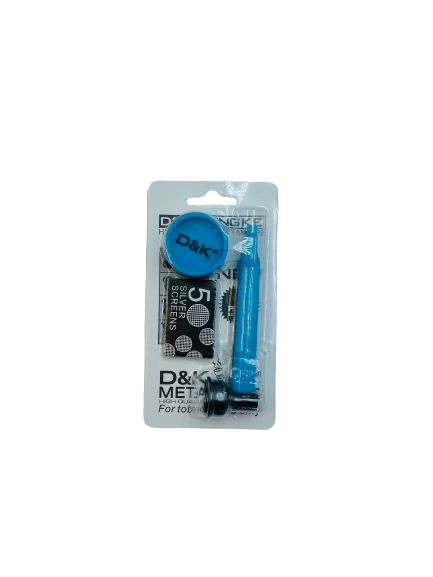 9cm Acrylic Pipe+Grinder+Screen (SM-2610)