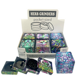 4 Part Cube Metal Grinder (MS-2872)