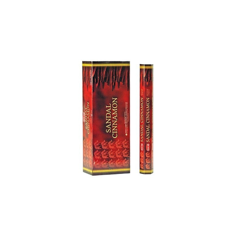 Hem Incense Sticks Sandal Sinnamon - Pack of 6