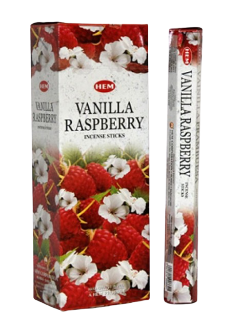 Hem Incense Sticks Vanilla Raspberry - Pack of 6