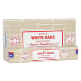 Satya White Sage Incense Sticks - Pack of 12