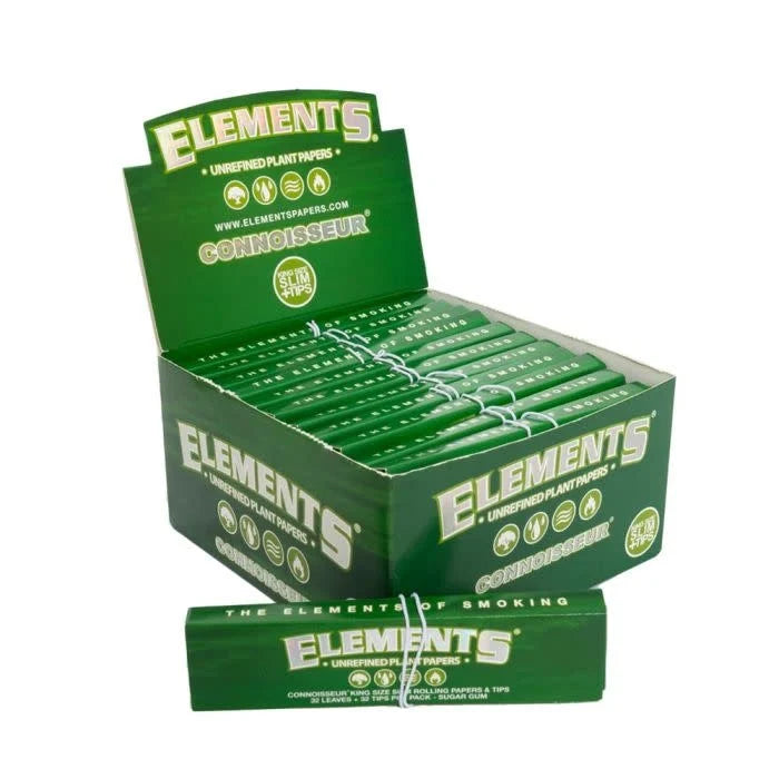 Elements Green Connoisseur - Paper With Tips (24's)
