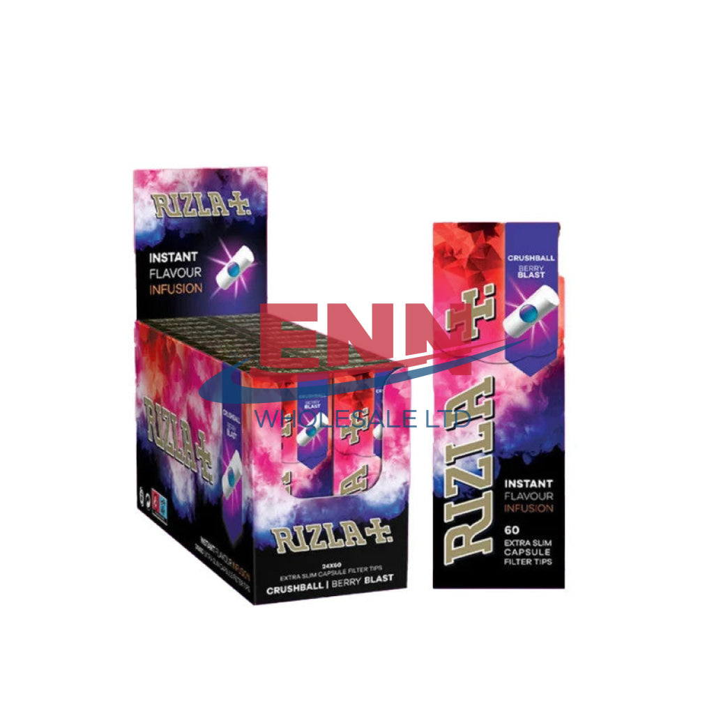 Rizla Berry Blast Extra Slim Filter Tips (Click) - Pack of 24