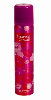 Tiama Body Spray (Cat Walk) - Pack of 6