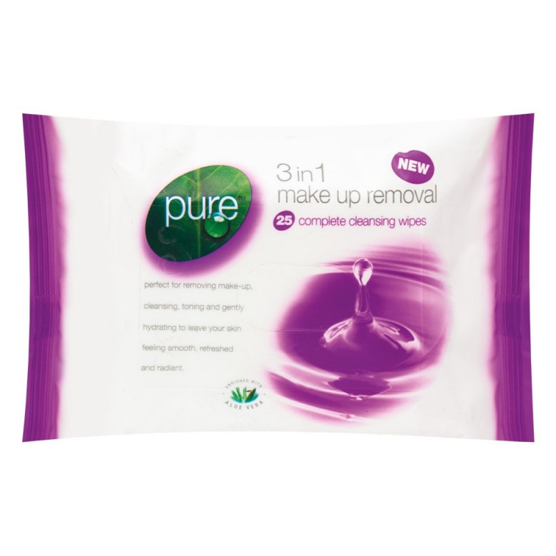 Make Up Removal Wipes - Pack of 6's