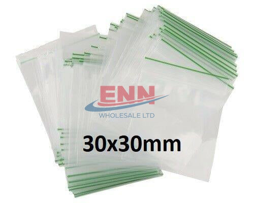 Baggies 30x30mm - Pack of 10 x100