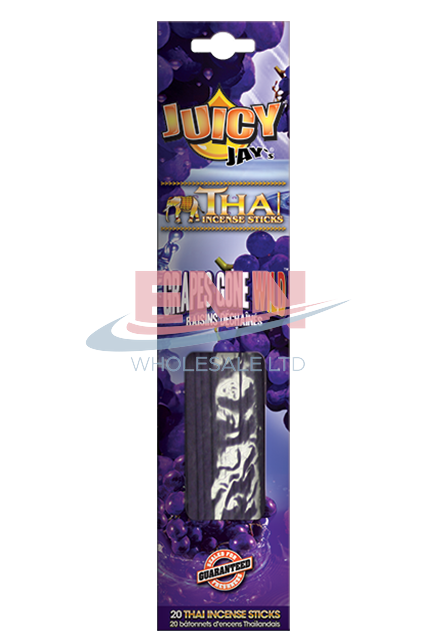 Juicy Jay Grape Incense Sticks - Pack of 12