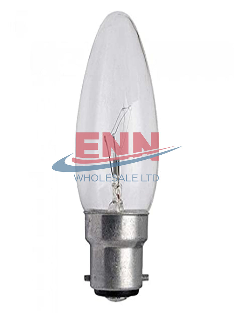 Bayonet Candle Light Bulbs - Pack of 10