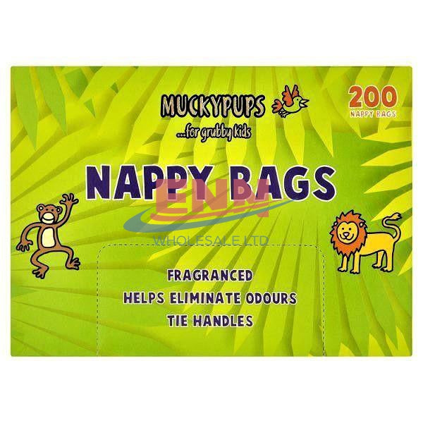 Nappy Bags - Pack of 5