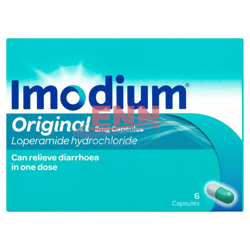 Imodium Original 6 Capsules - Pack of 6