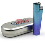 Clipper Metal Blue Lighters + Gift Box - Pack of 12