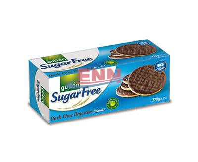 Gullon Sugar Free Chocolate Digestives 270g - Pack of 15