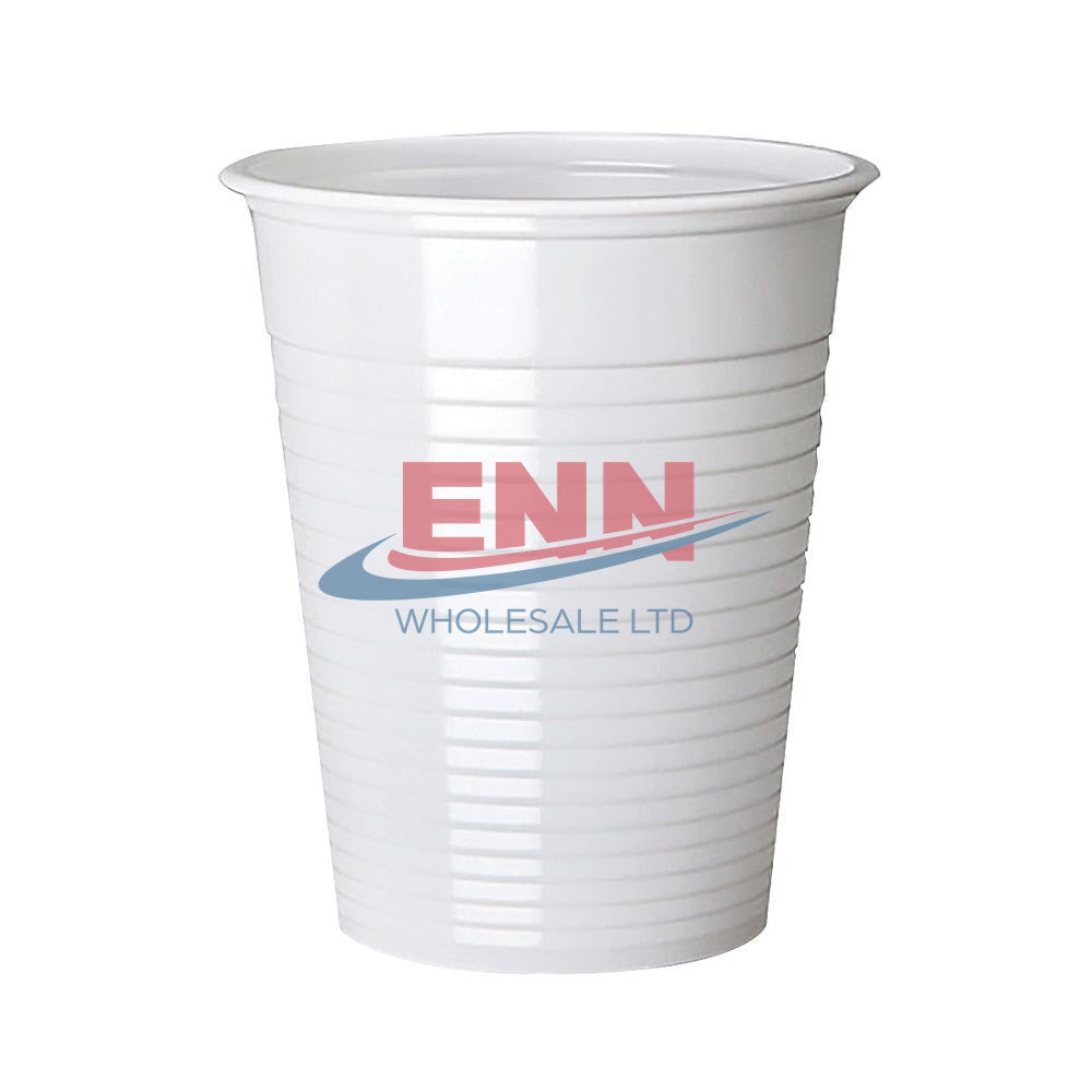 Disposable White Cups - Pack of 100