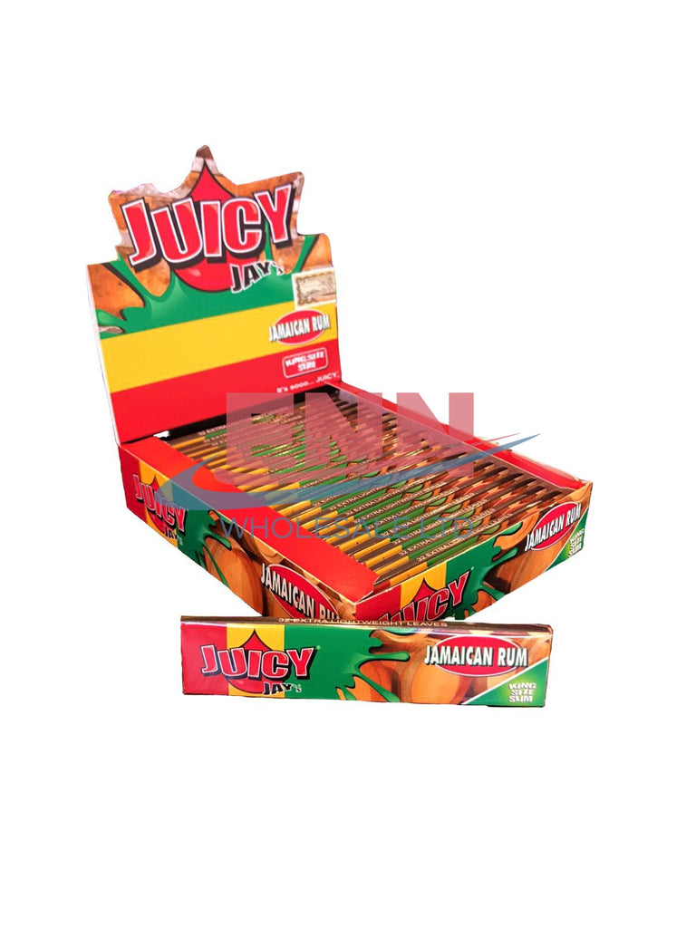 Juicy Jay's Jamaican Rum K.S Slim - Pack of 24