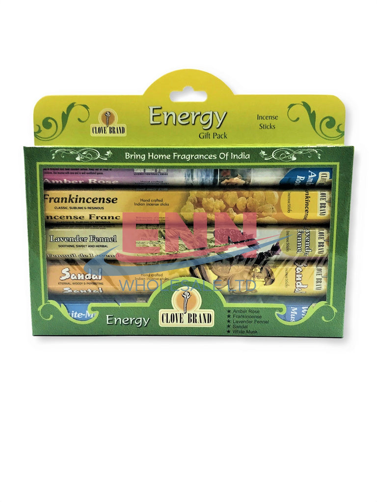 Energy Incense Sticks 5 Mix Pack
