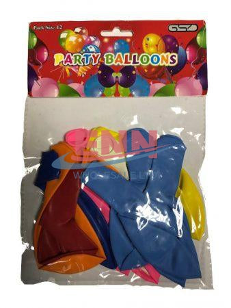 Party Balloons - Pack of 12