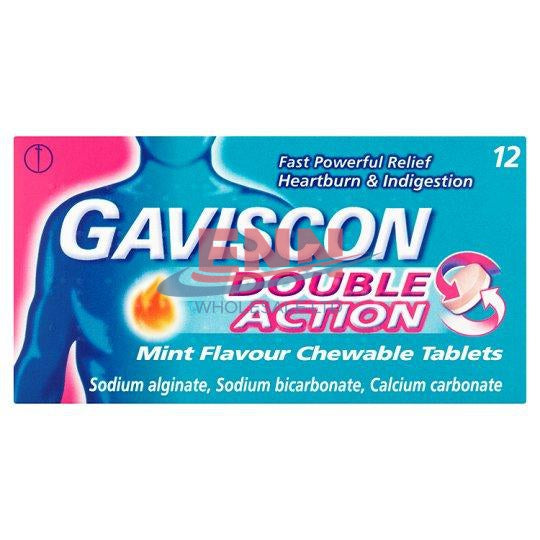 Gaviscone Double Action 12 Tablets - Pack of 12