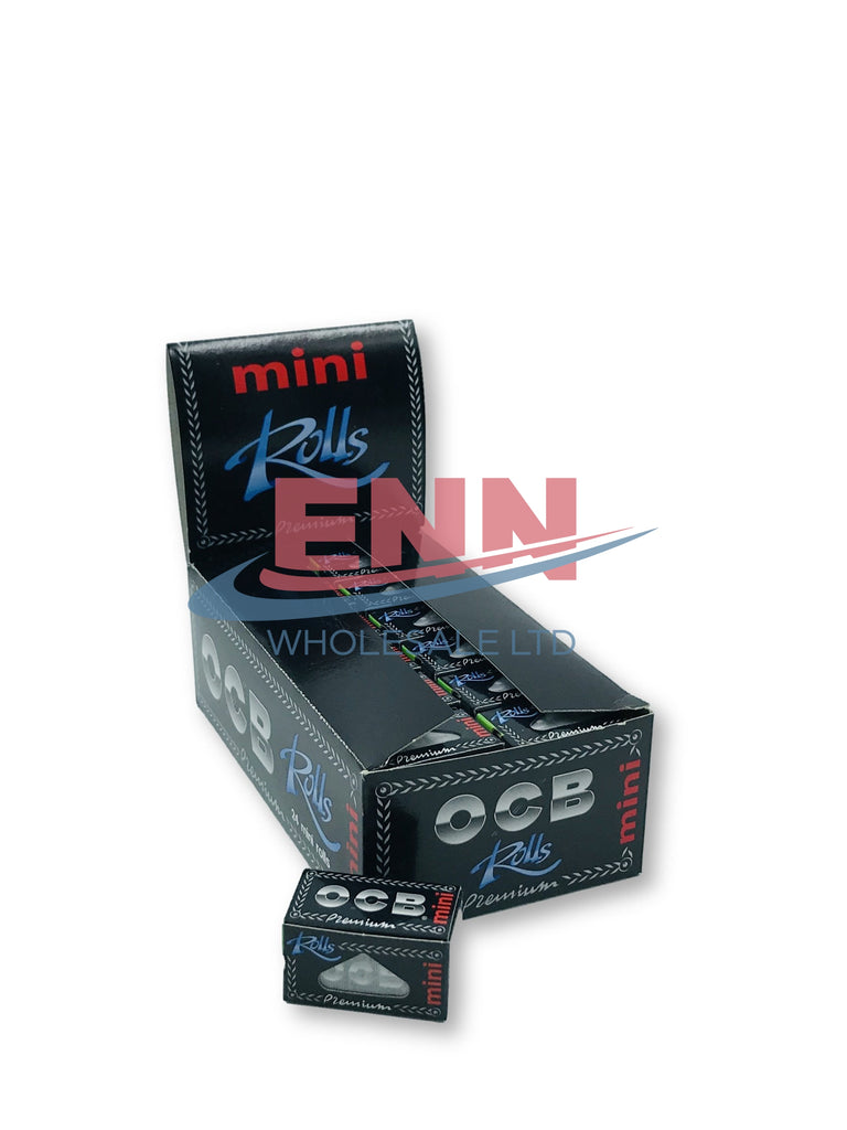 OCB Black Mini Rolls - Pack of 24
