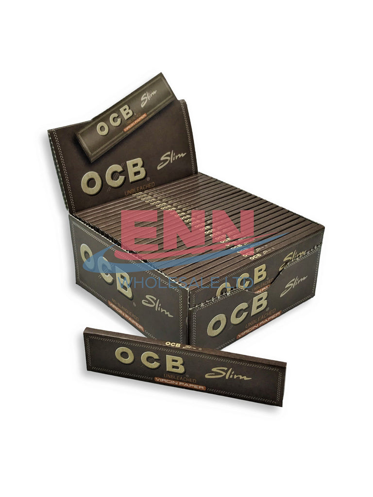 OCB Brown KS Slim - Pack of 50