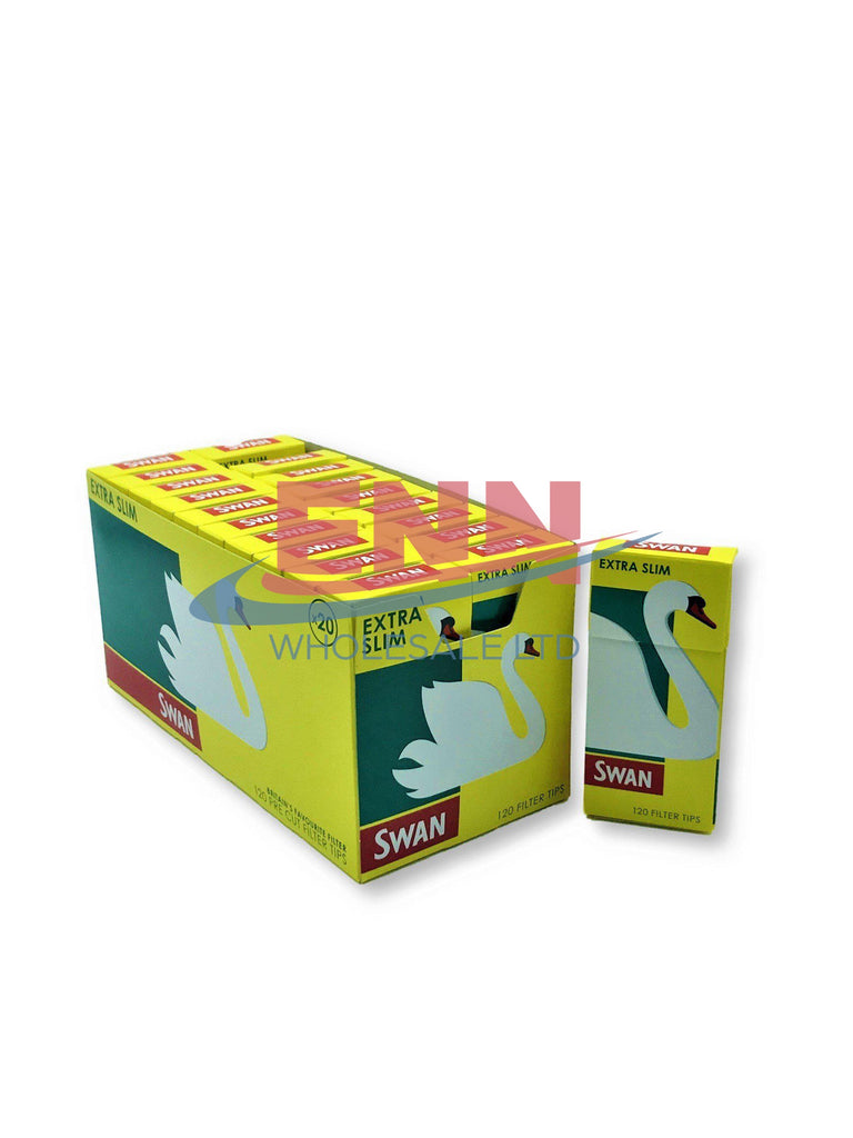 Swan Extra Slim Filter Tips - Pack of 20