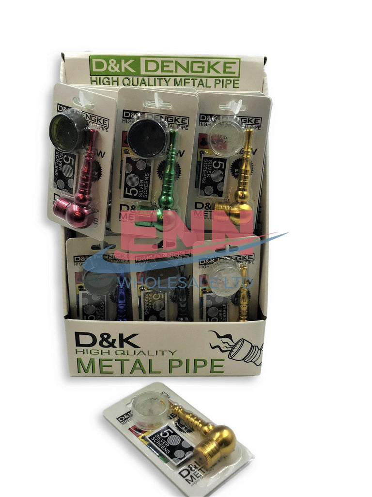 SM-2231 - Metal Pipe + Grinder Display Set - Box of 24
