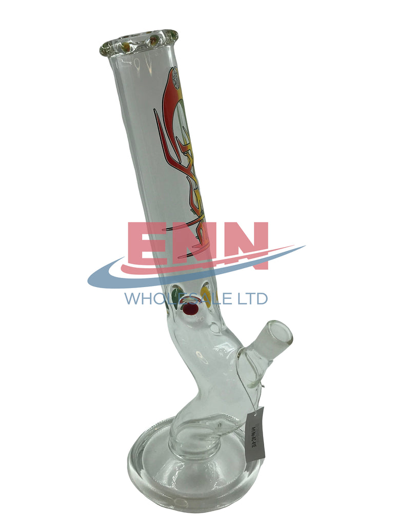 42cm Glass Water Pipe - Crystal AC-16