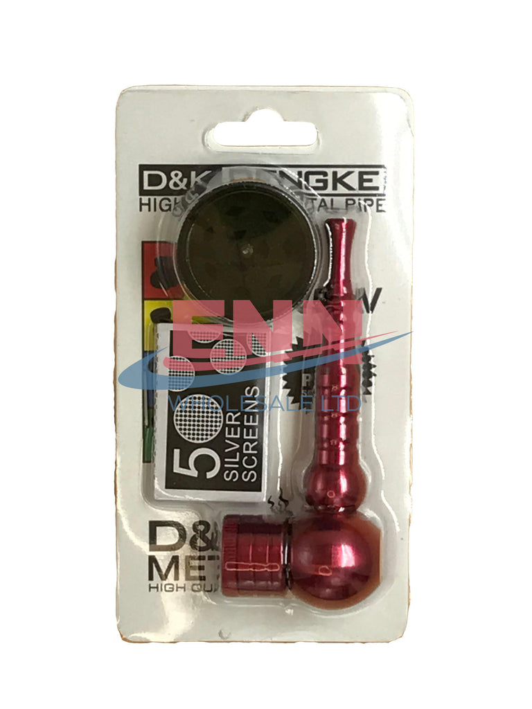 8cm Pipe + Metal Grinder + Screen (SM-2231)
