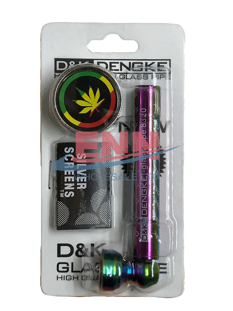 9cm Metal Pipe +Metal Grinder +Screen SM-2158)