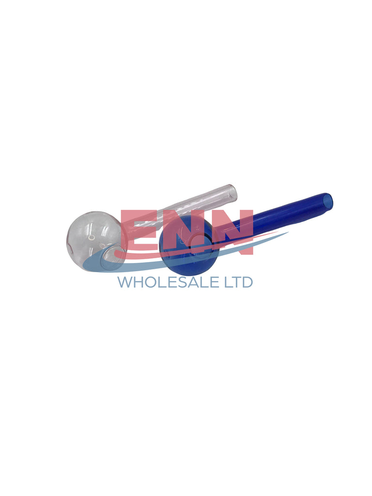 SM-117-8 - 10cm Bubble Glass Pipe