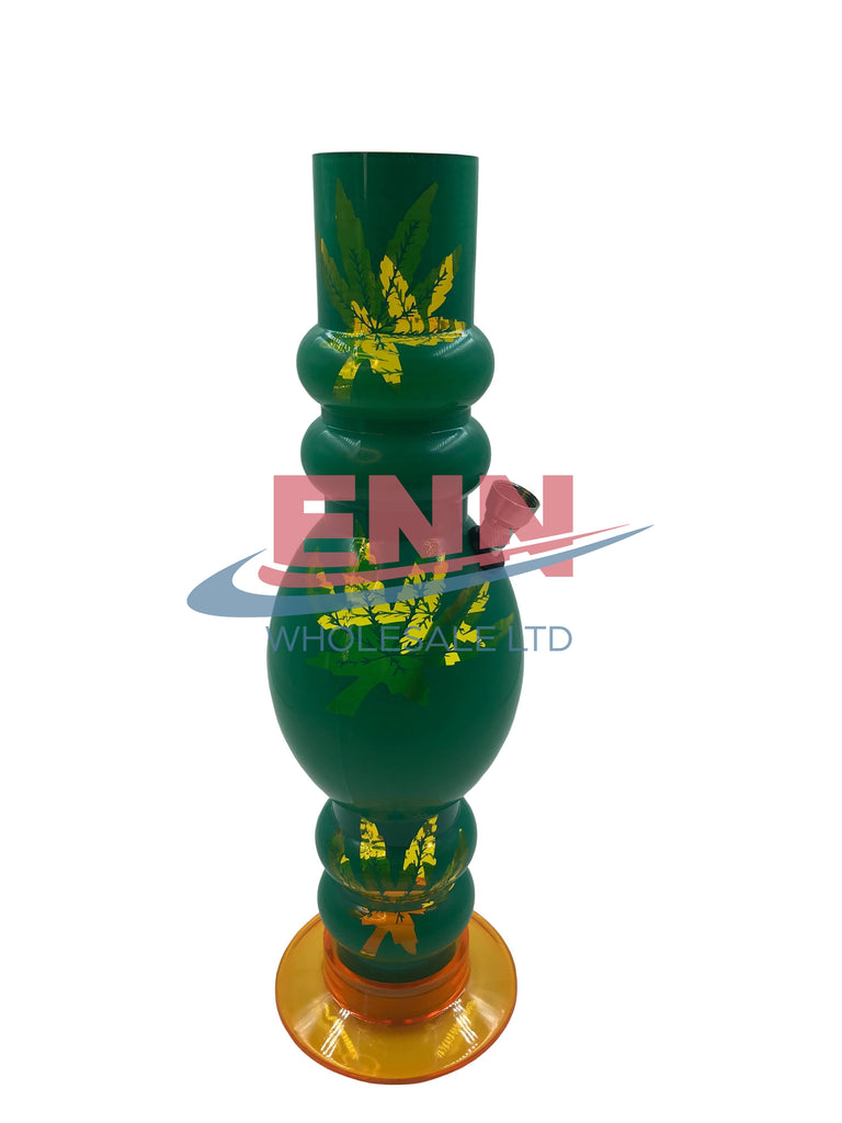 32cm Assorted Colours Acrylic Bong - SM-2173B