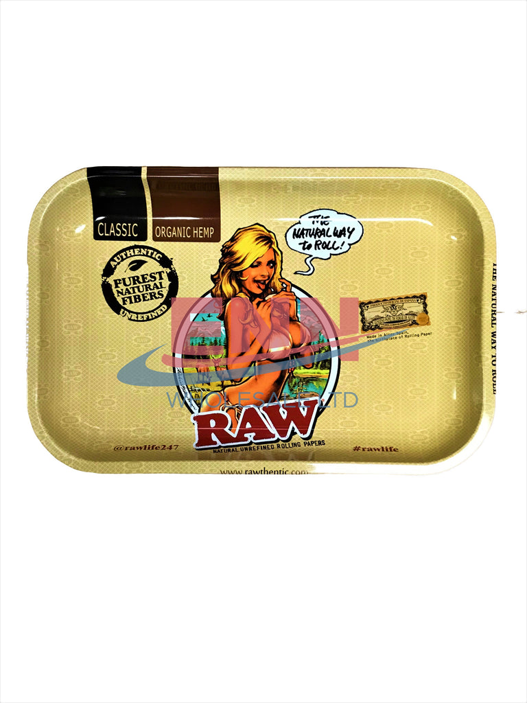 Raw Medium Tray Assorted Designs (28x18cm)