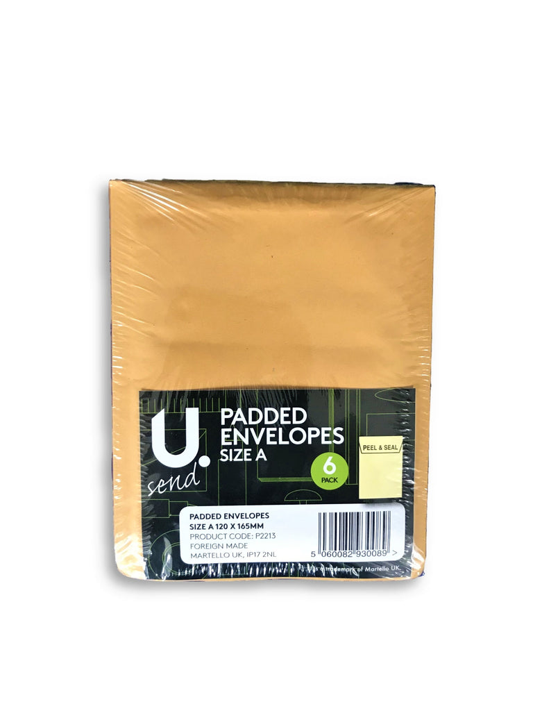 Padded Envelope Size A 18x12cm - Pack of 6