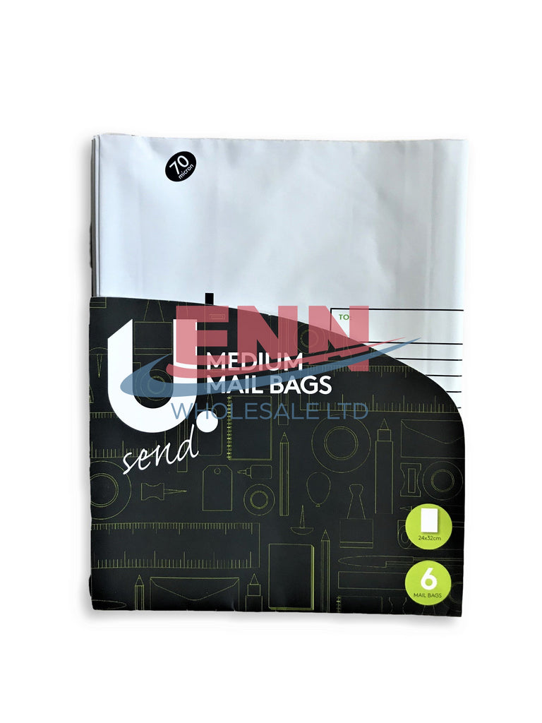 Medium Mail Bags 24x32cm - Pack of 6