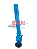 54cm Assorted Colours Clear Acrylic Bong - SM-0022
