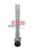 54cm Assorted Colours Stripe Acrylic Bong - SM-0323